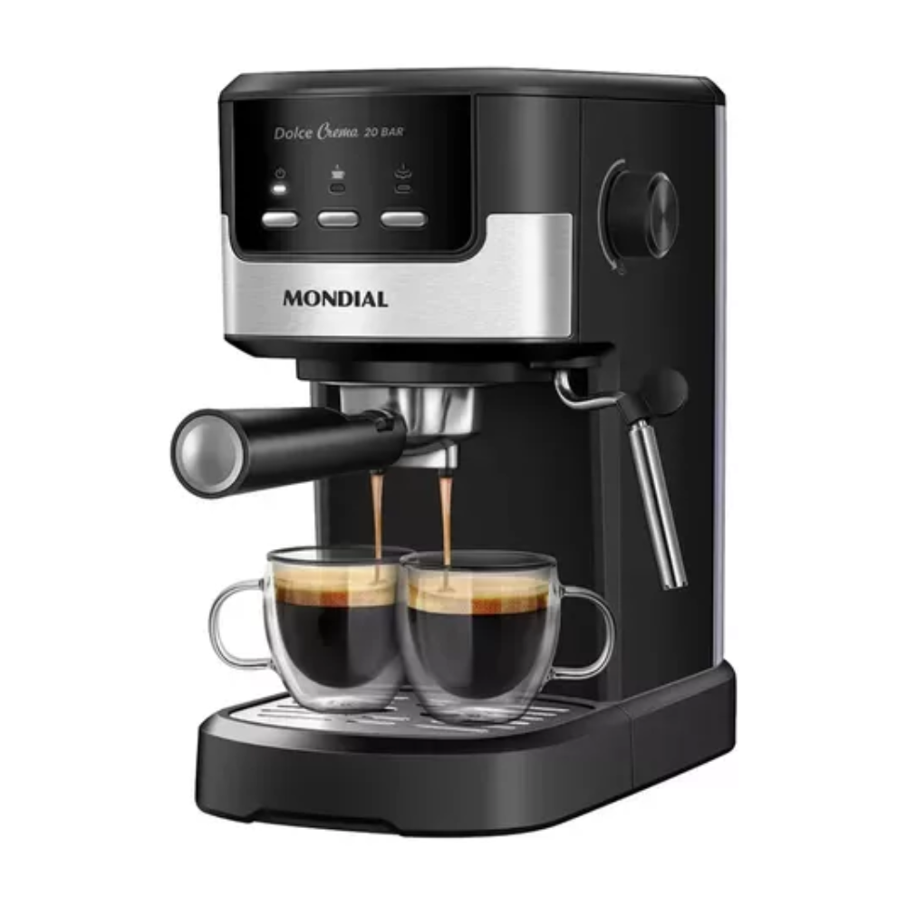 Cafeteira Elétrica Mondial C-20-ec Espresso 20 Bar 1200w Cafeteira Elétrica Mondial C-20-ec Espresso 20 Bar 1200w
